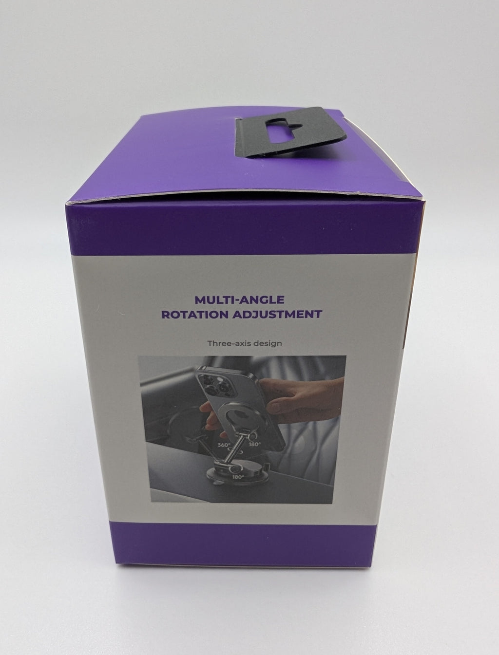 Lisen Suction Cup Car Phone Mount – 360° Adjustable, Universal Fit