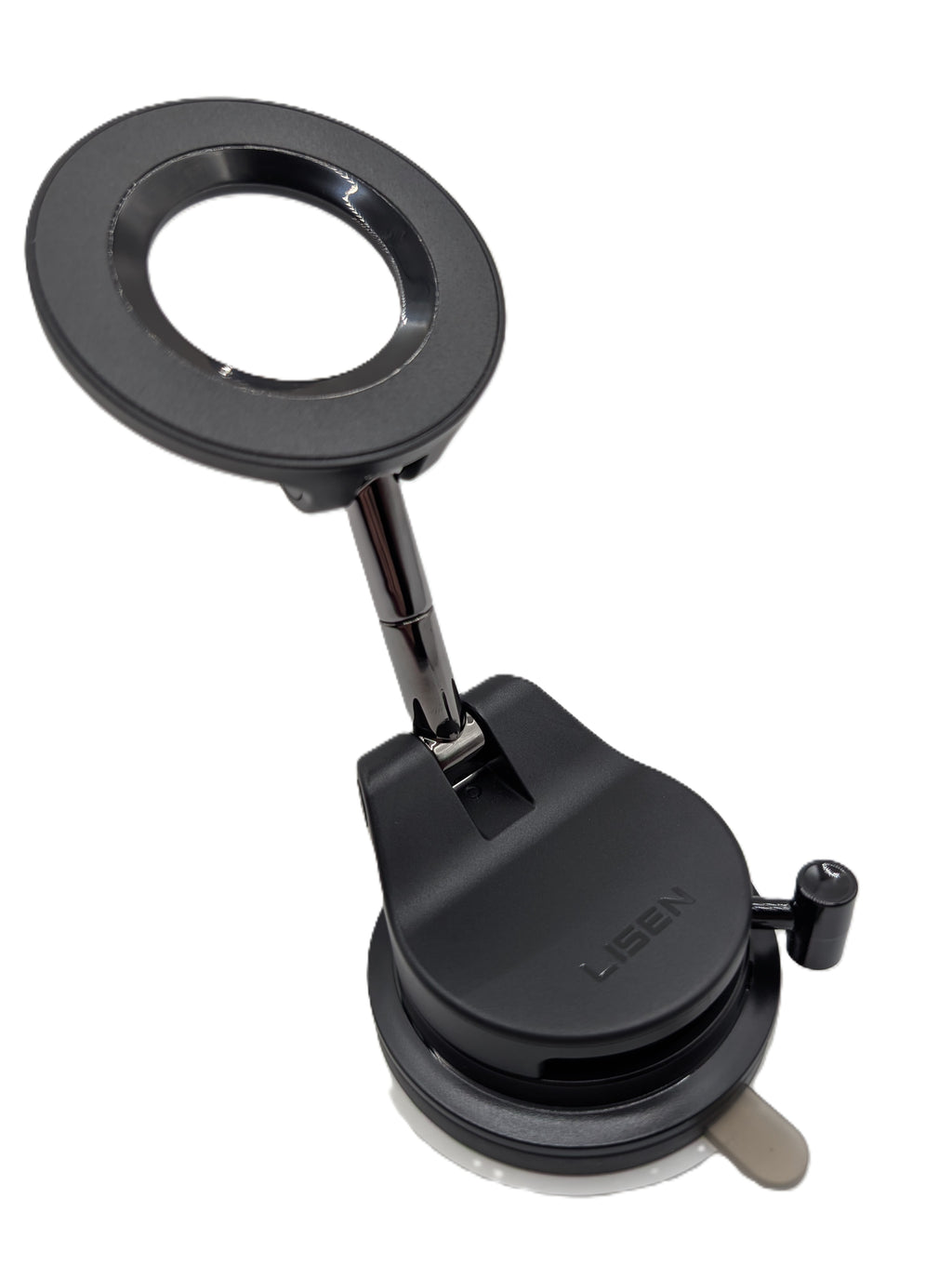 Lisen Suction Cup Car Phone Mount – 360° Adjustable, Universal Fit